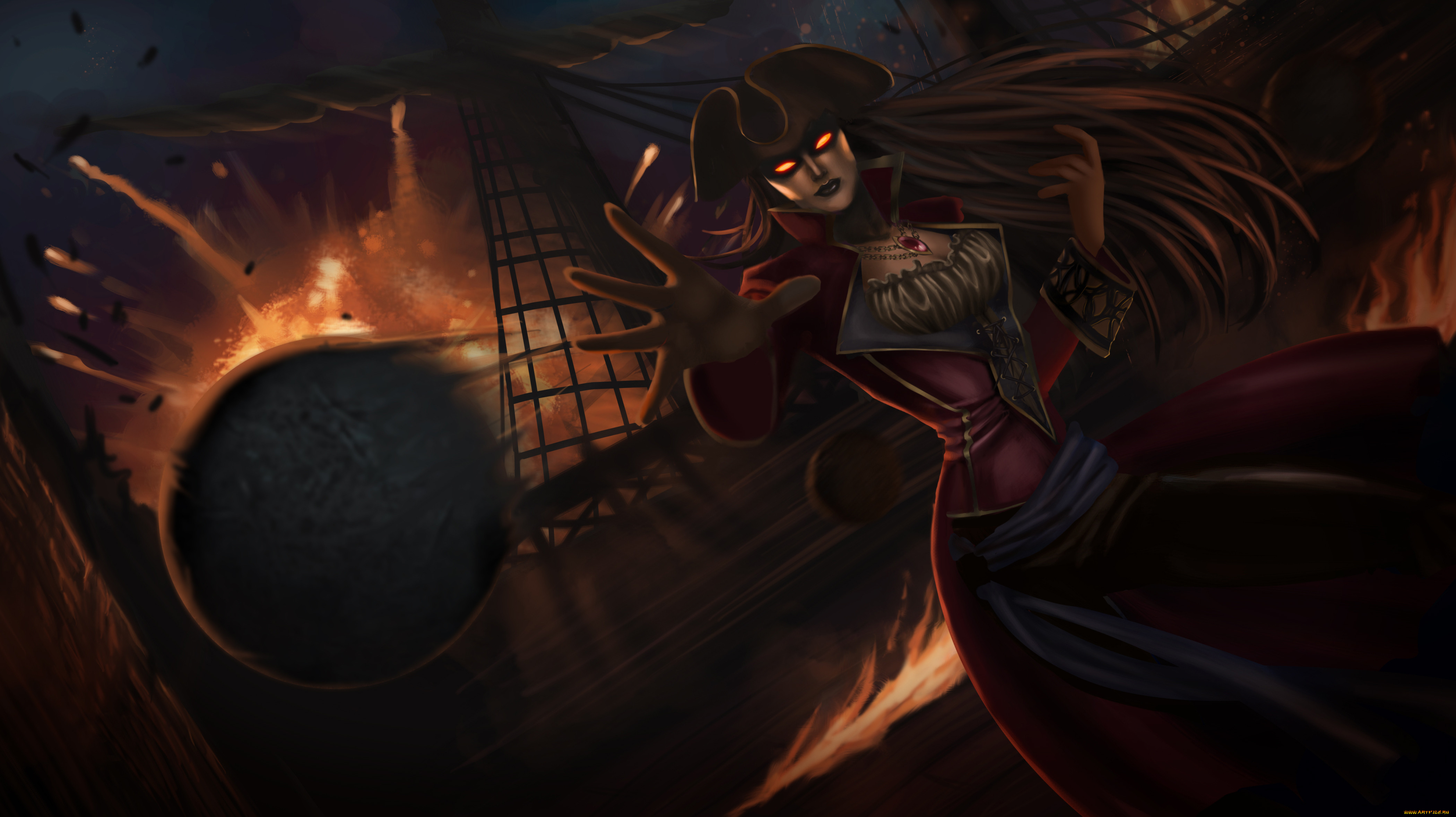 league of legends,  , pirate, ship, the, dark, sovereign, syndra, league, of, legends